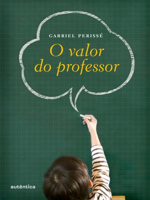 cover image of O valor do professor